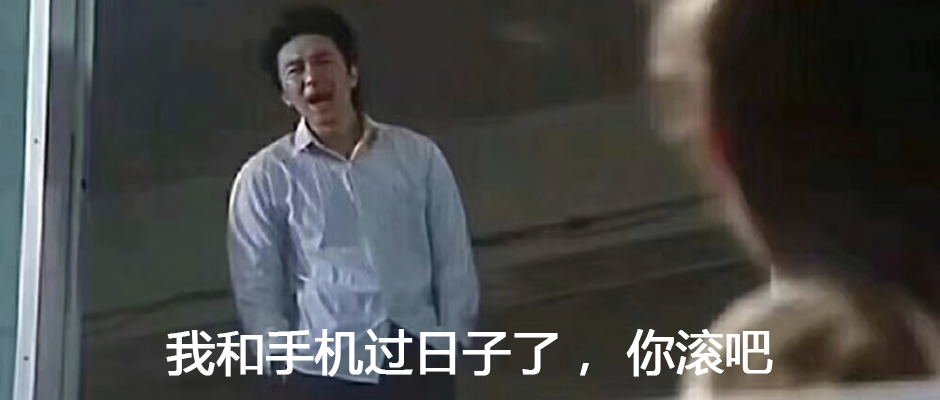 我和手机过日子了,你滚吧,打车滚吧!